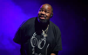 Biz Markie On Stage Wallpaper