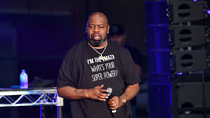 Biz Markie On Stage Wallpaper