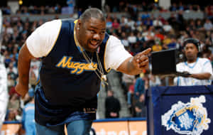 Biz Markie Performingat Event Wallpaper