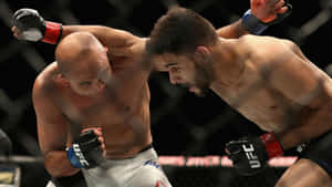 Bj Penn Against Yair Rodriguez 2017 Wallpaper