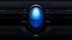 Black And Blue Alienware Wallpaper