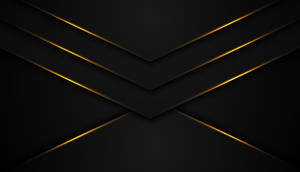 Black And Gold Letter V Wallpaper