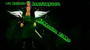 Black And Green Roronoa Zoro Wallpaper
