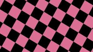 Black And Pink Aesthetic Diamond Pattern Wallpaper