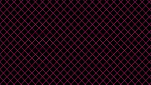 Black And Pink Aesthetic Lattice Pattern Wallpaper