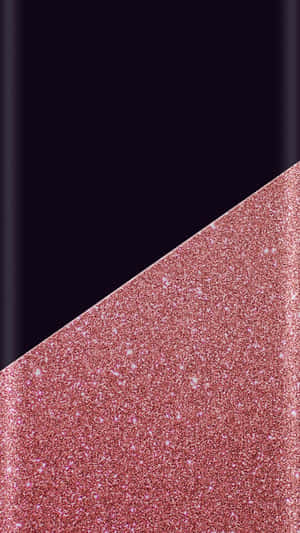 Black And Pink Glittery Iphone Wallpaper