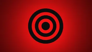 Black And Red Target Board Wallpaper