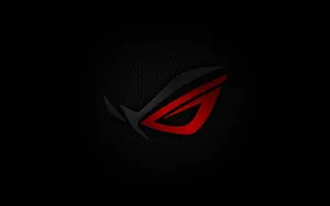 Black And Shadowy Asus Rog Logo Wallpaper