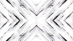 Black And White Abstract X Pattern Wallpaper