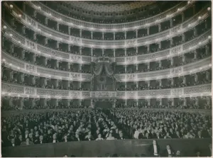 Black And White Aesthetic La Scala Opera House Wallpaper