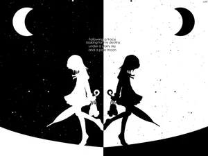 Black And White Anime Aesthetic Pc Wallpaper