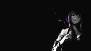 Black And White Anime Girl Wallpaper