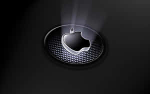 Black And White Best Apple Logo 3d Art Wallpaper