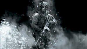 Black And White Call Of Duty Full Hd Wallpaper Wallpaper