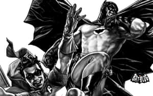 Black And White Comic 1440 X 900 Wallpaper Wallpaper