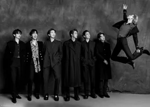 Black And White Cool Bts Laptop Wallpaper