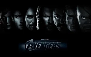 Black And White Dope Avengers Poster Wallpaper