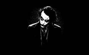 Black And White Heath Ledger Joker Wallpaper
