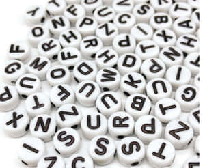 Black And White Letter On Desk Wallpaper