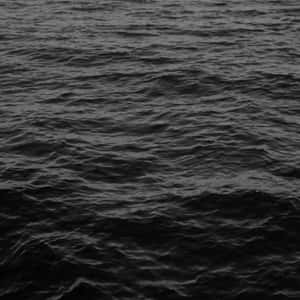 Black And White Ocean Dark Ipad Wallpaper