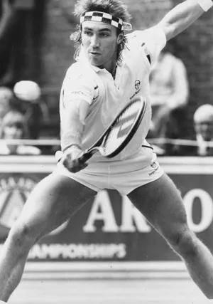 Black And White Pat Cash Wallpaper