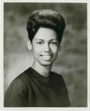 Black And White Portrait Of Eleanor Holmes Norton Wallpaper