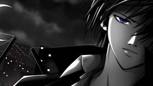 Black And White Sad Anime 4k Man Wallpaper