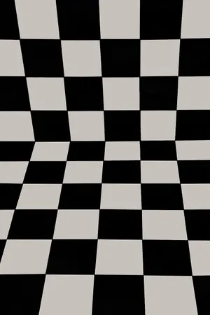 Black And White Squares Tiles Wallpaper