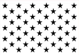 Black And White Star Wallpaper Wallpaper