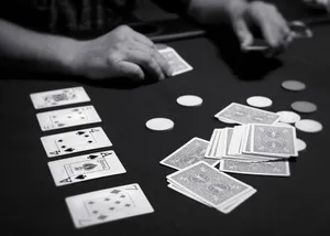 Black And White Texas Hold'em Wallpaper