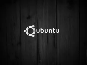 Black And White Ubuntu Linux Desktop Wallpaper