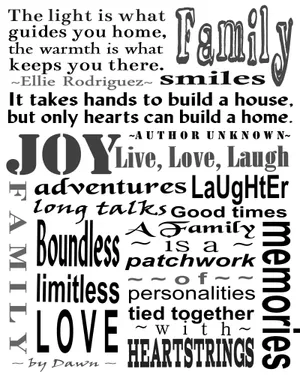 Black And White Word Artistic Typography Wallpaper Wallpaper