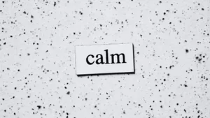 Black And White Word Typography Art Wallpaper