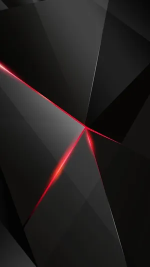Black Android Geometric Pattern Wallpaper