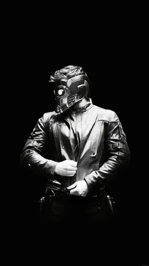 Black Android Star Lord Wallpaper