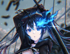 Black Anime Pfp Black Rock Shooter Wallpaper