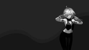 Black Anime Saber Alter Wallpaper