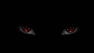 Black Anime Sharingan Eyes Wallpaper