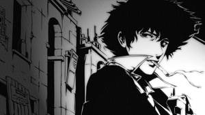 Black Anime Spike Spiegel Wallpaper