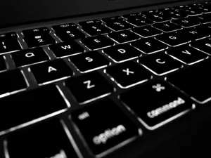 Black Apple Macbook Computer Keyboard Wallpaper