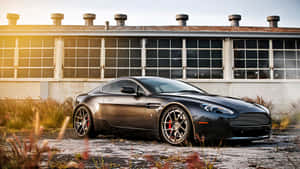 Black Aston Martin Live Car Wallpaper