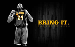 Black Basketball Leakers Kobe Bryant Wallpaper