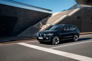 Black Bmw Ix3 M Sport Car Wallpaper