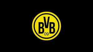 Black Borussia Dortmund Logo Wallpaper