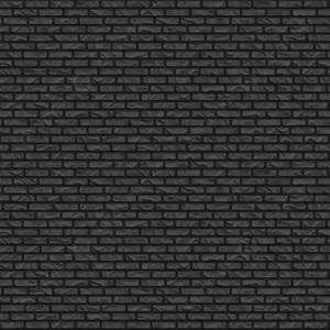 Black Brick Texture With Crumpled Design Wallpaper
