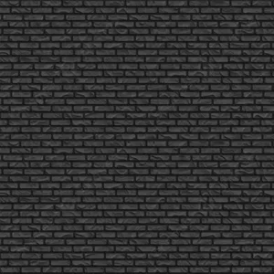 Black Brick Texture With Crumpled Design Wallpaper