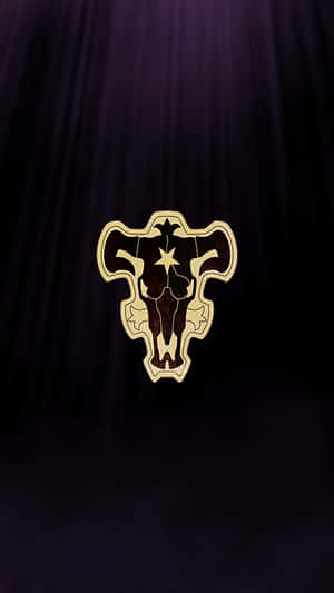 Black Bull Emblem Black Clover Wallpaper