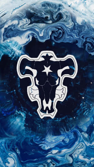 Black Bull Emblem Black Clover Wallpaper