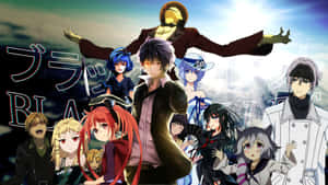 Black Bullet Anime Characters Collage Wallpaper