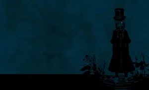 Black Butler Pluto Silhouette Wallpaper